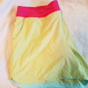 Swim shorts with attached panty
